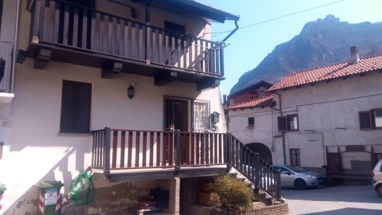 Villa Casa Del Rustico, Indipendente Vista Sacra Con Dipinto Caprie Exterior foto
