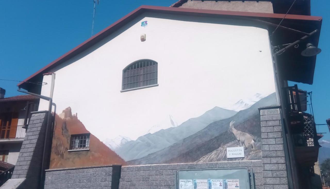 Villa Casa Del Rustico, Indipendente Vista Sacra Con Dipinto Caprie Exterior foto